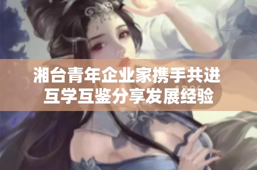 湘台青年企业家携手共进 互学互鉴分享发展经验