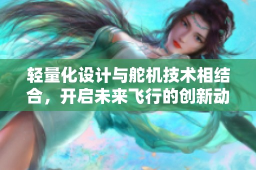轻量化设计与舵机技术相结合，开启未来飞行的创新动力新时代