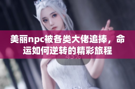 美丽npc被各类大佬追捧，命运如何逆转的精彩旅程