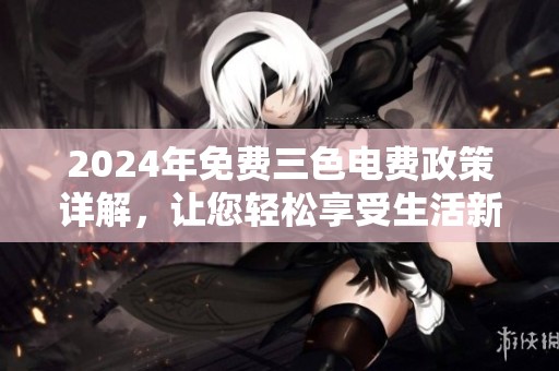 2024年免费三色电费政策详解，让您轻松享受生活新选择