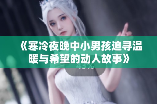 《寒冷夜晚中小男孩追寻温暖与希望的动人故事》